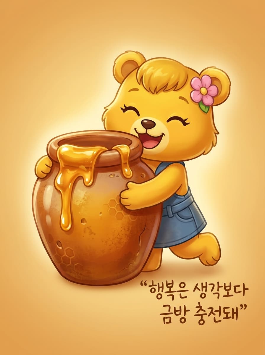 그루뿌 생일카드 뒷면